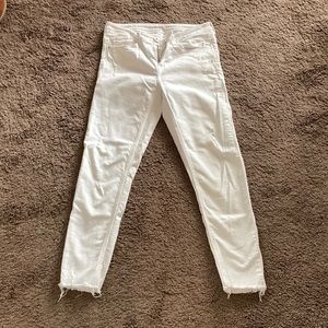 Zara white jeans